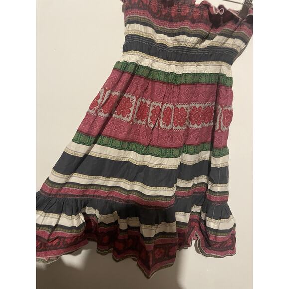 Moda International Dress Women's Small Colorful Sleeveless Tube Top Strapless XS - Picture 3 of 5